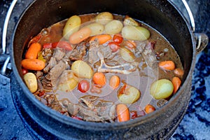 Traditional South African Potjie