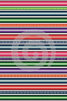 Traditional South American Woven Textile pattern. Folk Tribal Seamless Pattern. Vector. photo