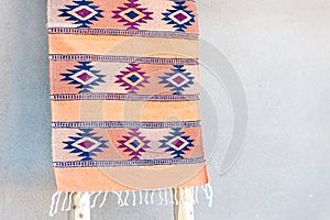 Traditional southwestern rug