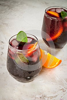 Traditional Spanish cocktail, Tinto de verano