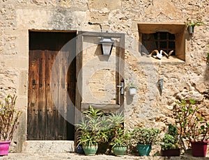 Traditional spanish dwelling