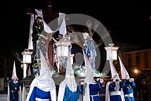 Traditional Spanish Holy Week procession