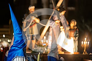 Traditional Spanish Holy Week procession