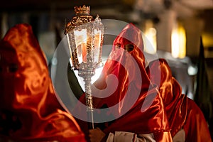 Traditional Spanish Holy Week procession