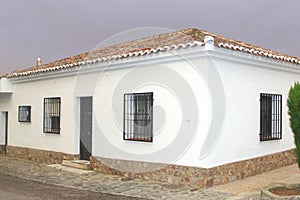 Modern Spanish villa in Castilla La Mancha,Spain photo