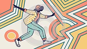 Traditional Square Maze Puzzle Game for Problem Solving, vector design Generative AI