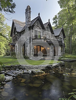 Traditional Stone English Countryside Estate