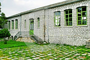 Traditional stone-made building at Vitsa village in Zagoria area