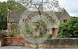 Traditional Stone Medieval English Village House
