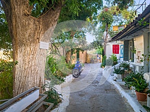 Traditional Street in Athens