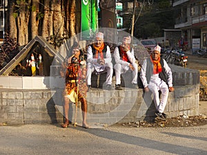 Traditional Street Festival, Asia Nepal