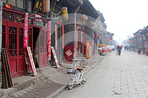 Traditional ancient architecture in Pingyao Ancient walled City (Unesco), China