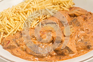 Traditional Stroganoff Beef