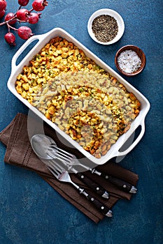 Traditional stuffing for Thanksgiving or Christmas