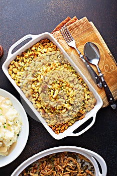 Traditional stuffing for Thanksgiving