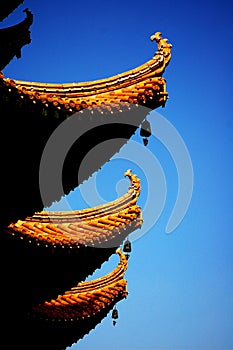 Traditional Style Eaves of China photo