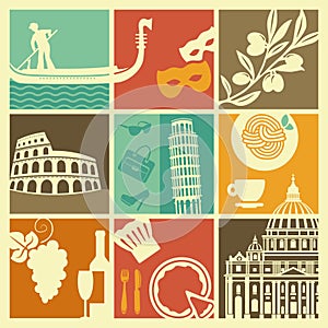 Traditional symbols of Italy