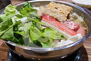 Traditional Taiwanese hot pot