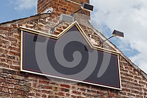 Traditional tavern pub sign