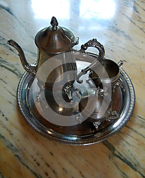 Traditional tea set