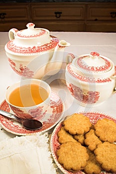 Traditional tea time