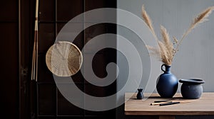 Traditional Techniques Reimagined: Vases, Black Bowl, And Authentic Details photo