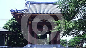 Traditional temple at Ikegami honmonji temple in Tokyo