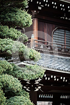 Traditional temple in Kyoto, Japan