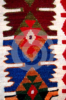 traditional textile colors of macedonia , texture