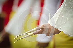 Traditional Thai dance performance