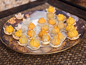 Traditional Thai dessert, Khanom Ja mongkut