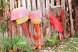 Traditional thai drum