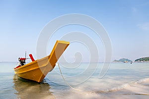 Traditional Thai Longtail Boat