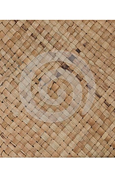 traditional thai style pattern nature background of brown handicraft weave texture bamboo surface for furniture materia