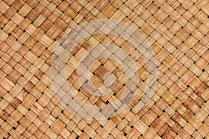 traditional thai style pattern nature background of brown handicraft weave texture bamboo surface for furniture materia