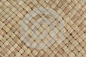 traditional thai style pattern nature background of brown handicraft weave texture bamboo surface for furniture materia