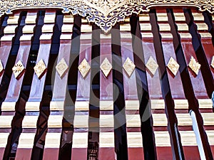 Traditional Thai style window