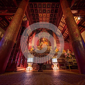 Traditional Thai Temple in Chiang Mai - Thailand