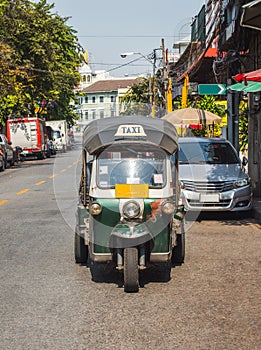 Traditional Thai Tuc Tuc Taxi