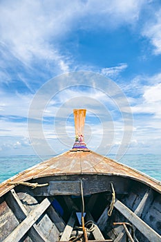 Traditional Thai Wooden Longtail Boat Ride