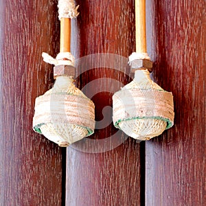 Traditional Thai xylophone mallets