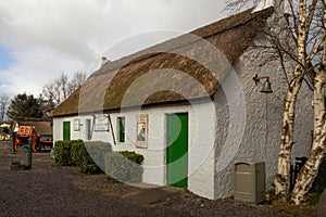 Traditional thatched cottage. Kerry. Ireland