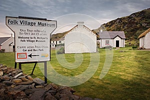 Glencolumbkille Folk Village. county Donegal. Ireland photo