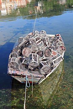 Traditional traps for capture fisheries and seafood