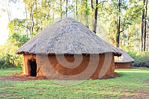 Traditional, tribal house of Kenyan people