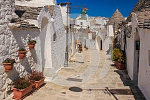 Traditional Trulli. Alberobello. Apulia. Italy