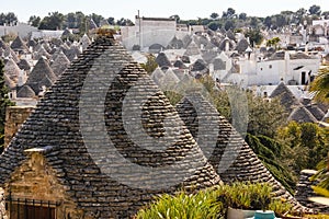 Traditional Trulli. Alberobello. Apulia. Italy