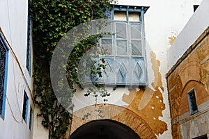 Traditional Tunisian balcony