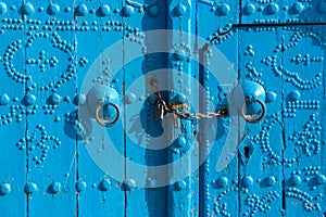 Traditional tunisian door