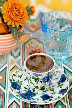 Traditional Turkish coffee